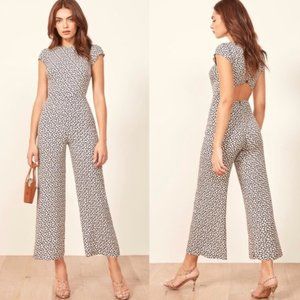 NWOT Reformation Mayer Jumpsuit Size 4